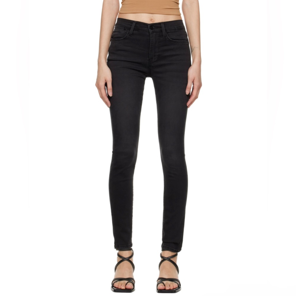 FRAME | Black 'Le High Skinny Jeans✨